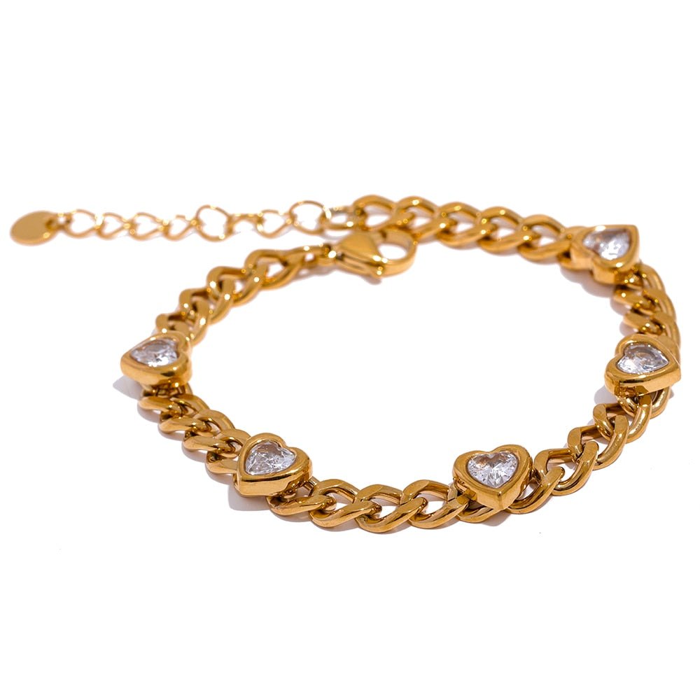 Armored Amor Bracelet & Necklace - Stella Sage