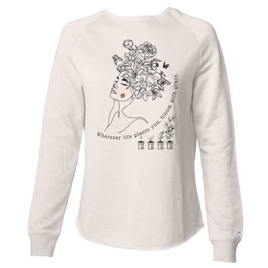 Bloom with Grace Lightweight Sweatshirt - Stella Sage