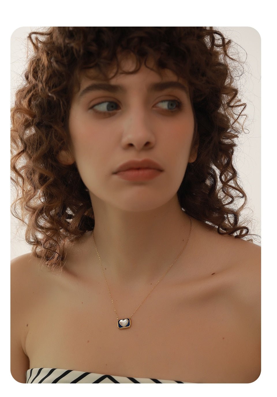 Bombshell Heart Necklace - Stella Sage