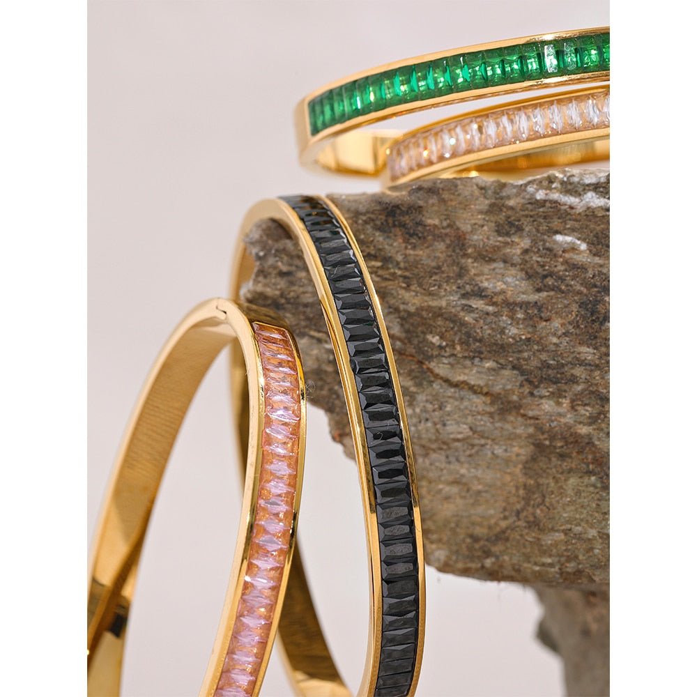 Brilliantly Bold Bangle - Stella Sage