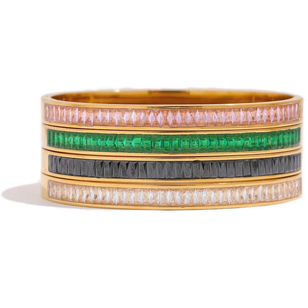 Brilliantly Bold Bangle - Stella Sage