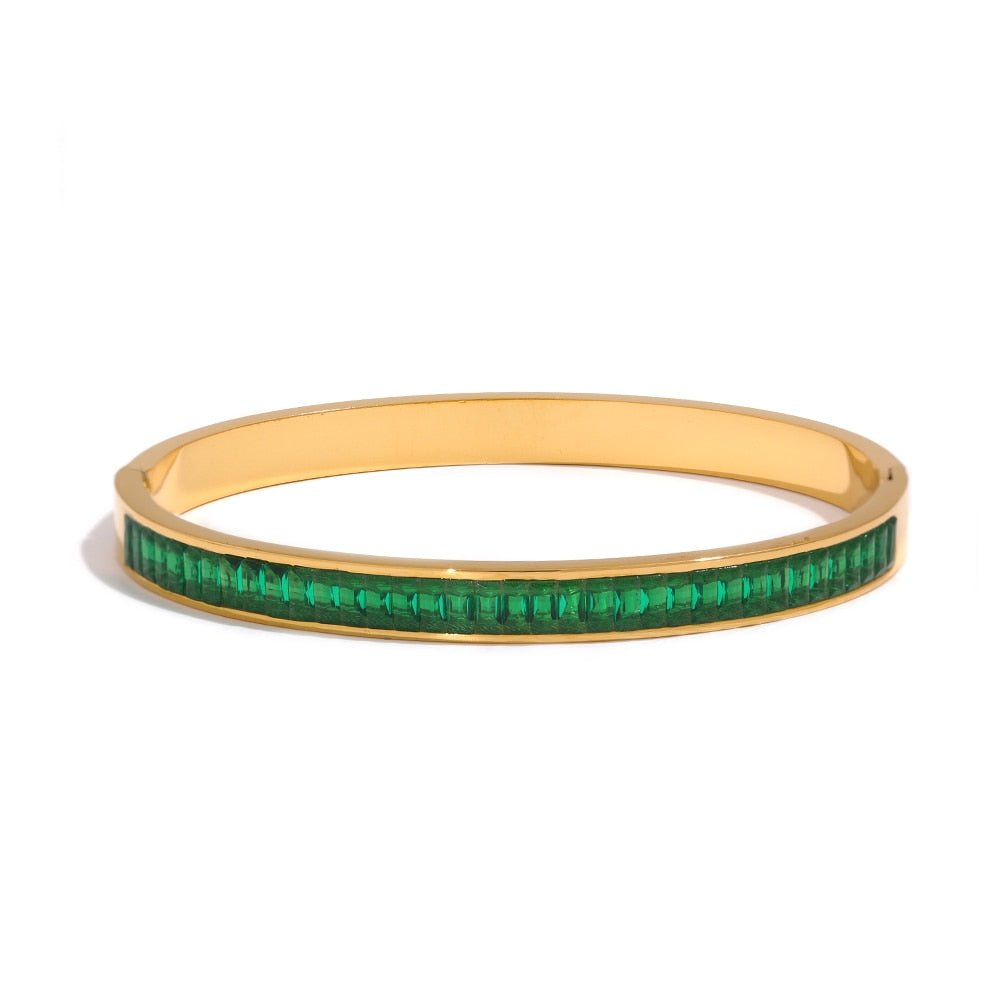 Brilliantly Bold Bangle - Stella Sage