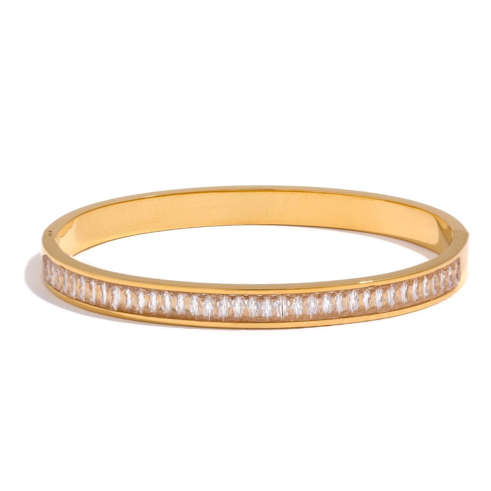 Brilliantly Bold Bangle - Stella Sage