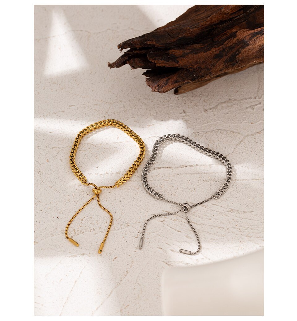 Caterpillar Chain Bracelet