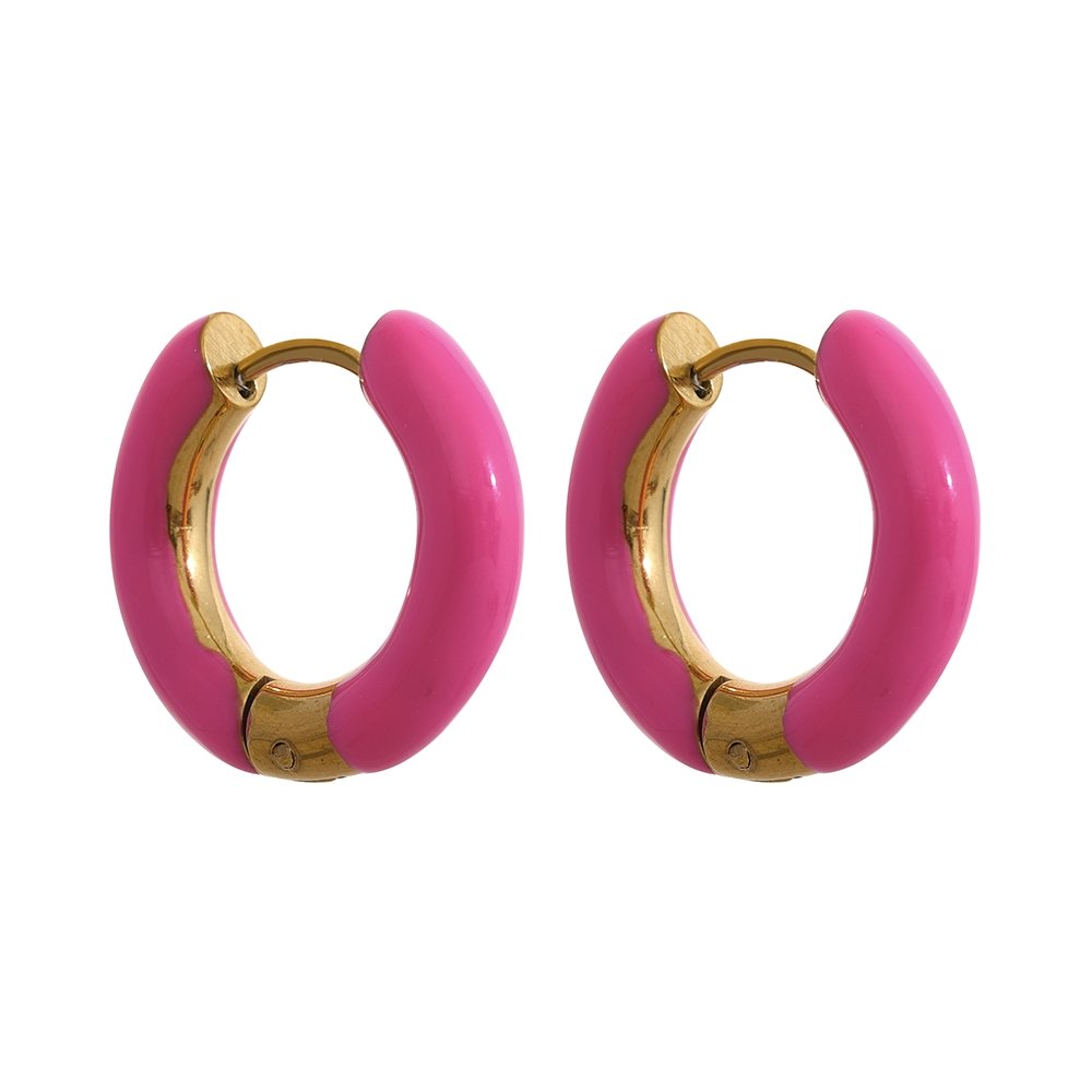 Color Pop Hoop Earrings - Stella Sage