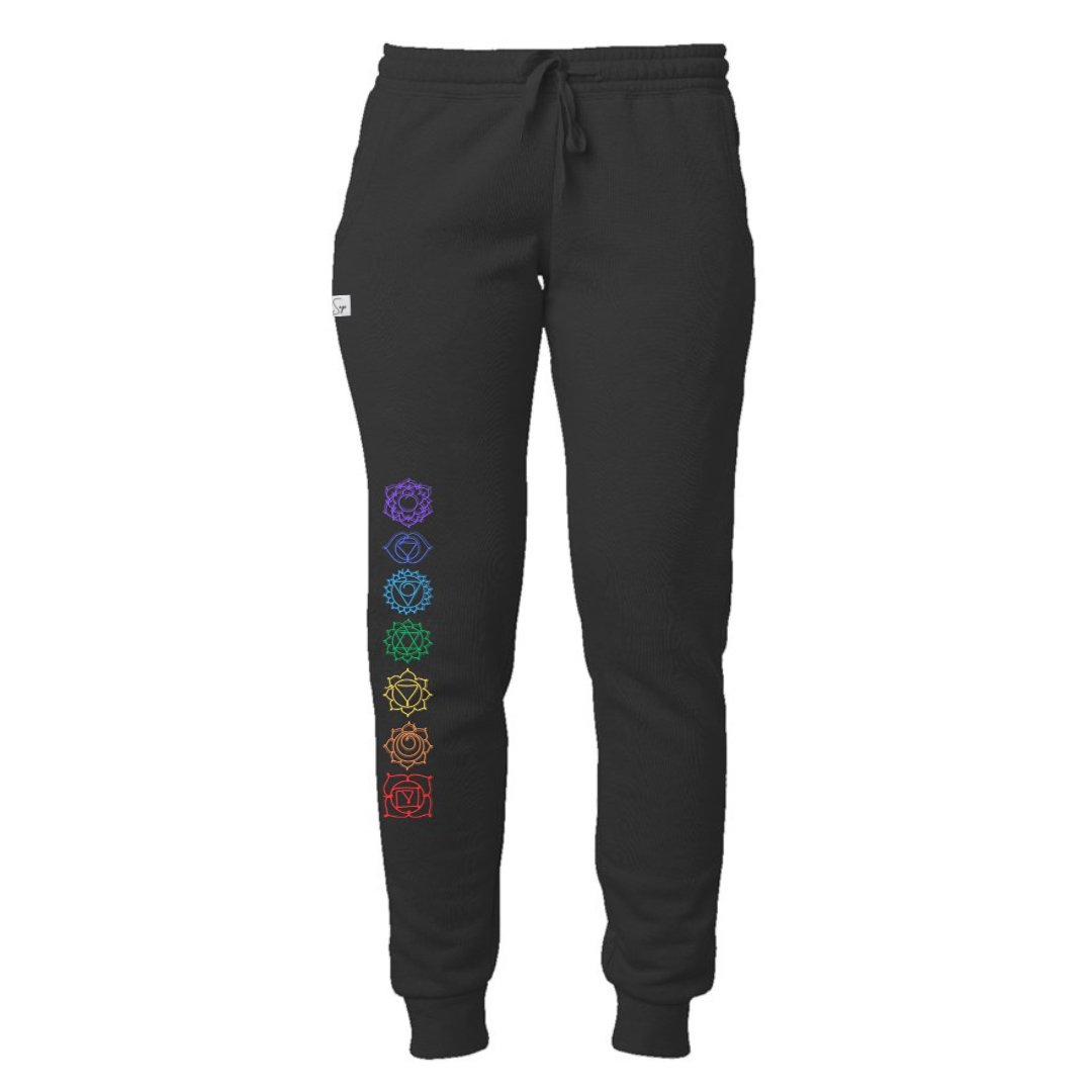 Colorful Chakra Wash-Dye Sweatpants - Stella Sage