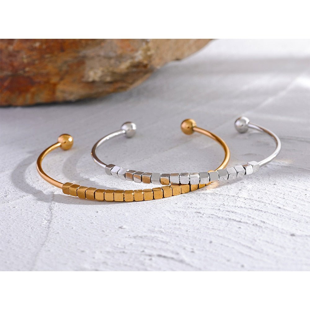 Cubic Citizen Cuff Bracelet - Stella Sage