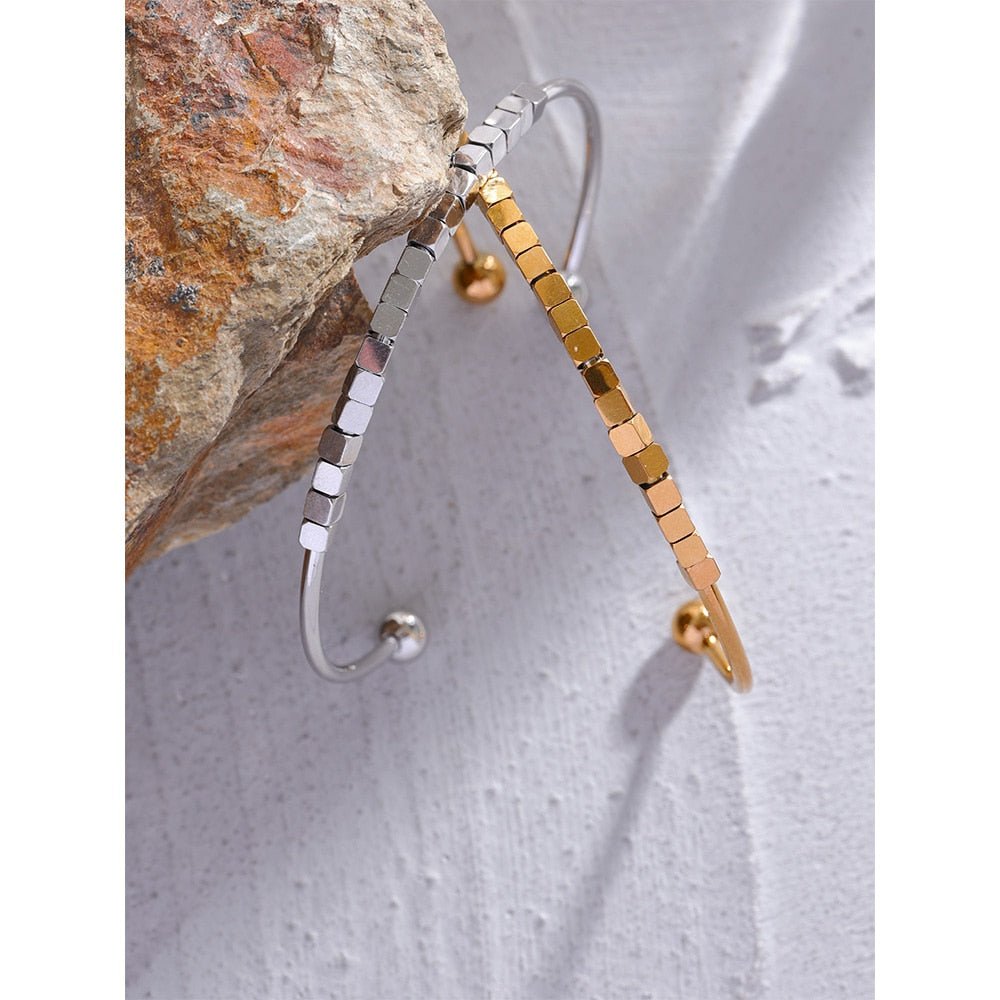 Cubic Citizen Cuff Bracelet - Stella Sage