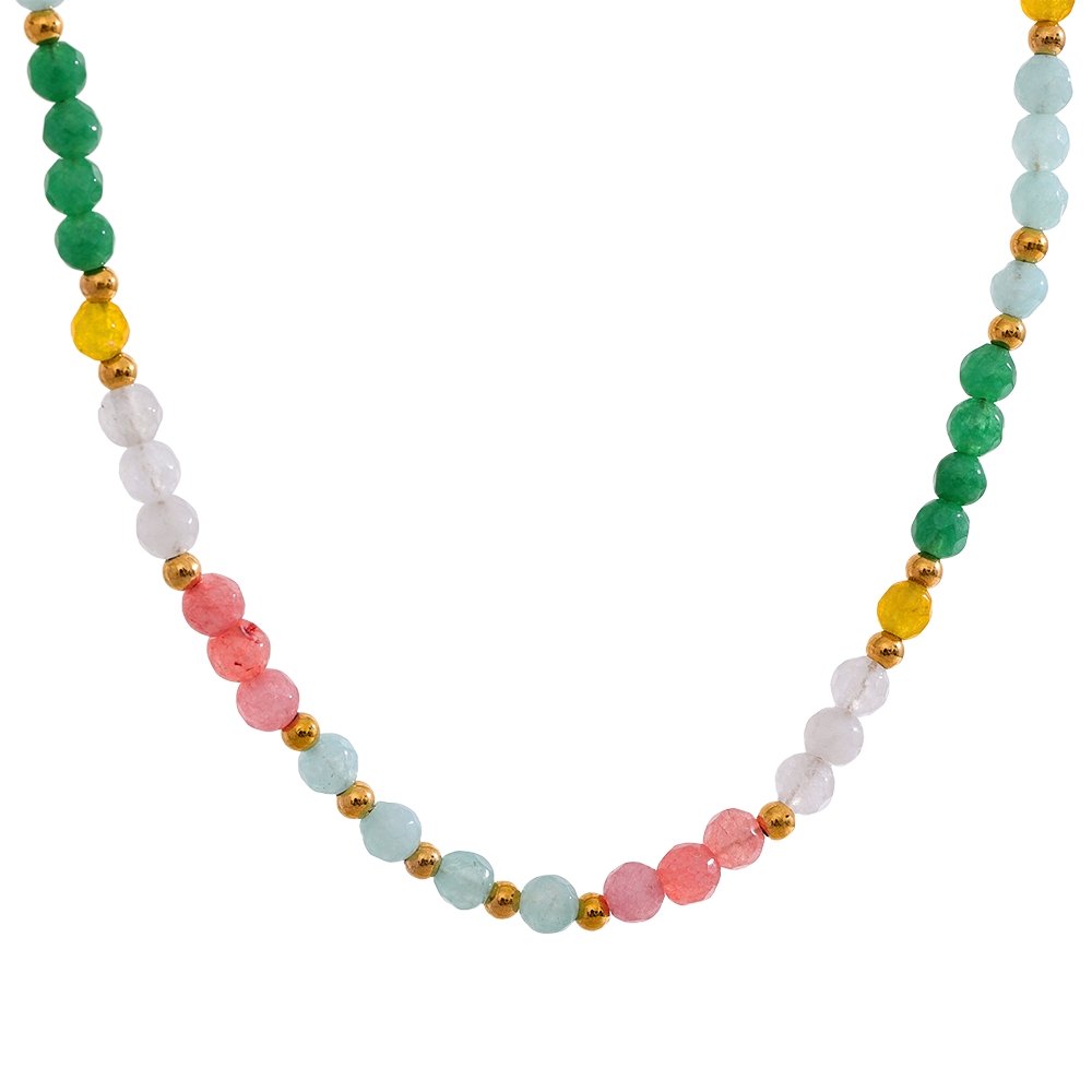 Fruity Beauty Beaded Choker Necklace - Stella Sage