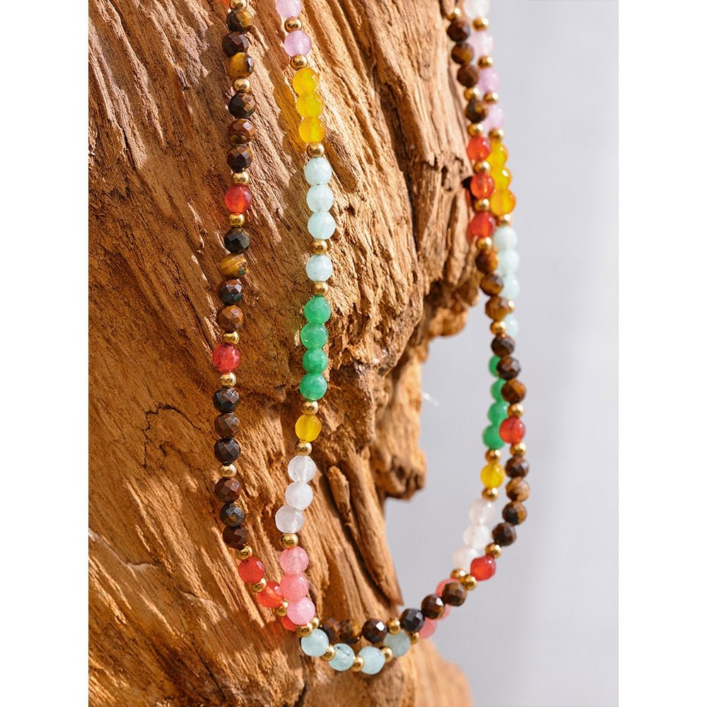 Fruity Beauty Beaded Choker Necklace - Stella Sage