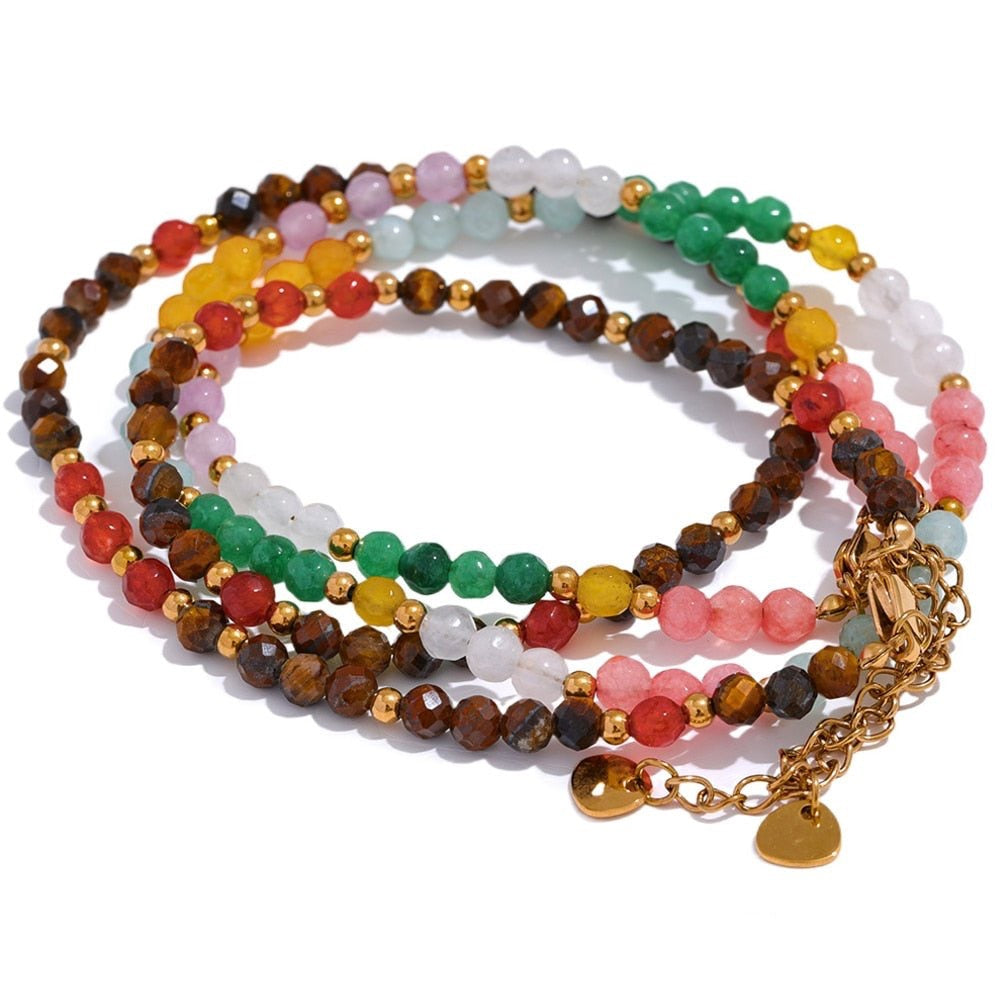 Fruity Beauty Beaded Choker Necklace - Stella Sage