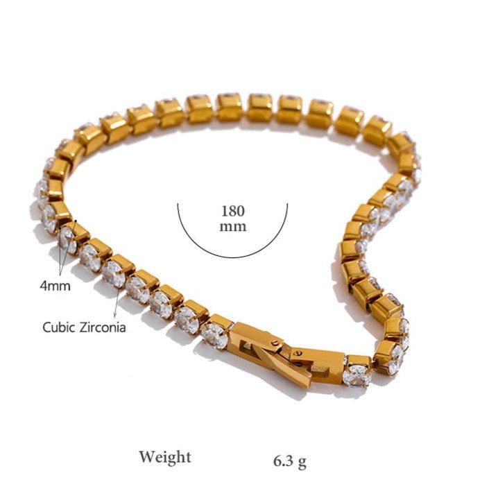 Glamour Me Tennis Bracelet - Stella Sage