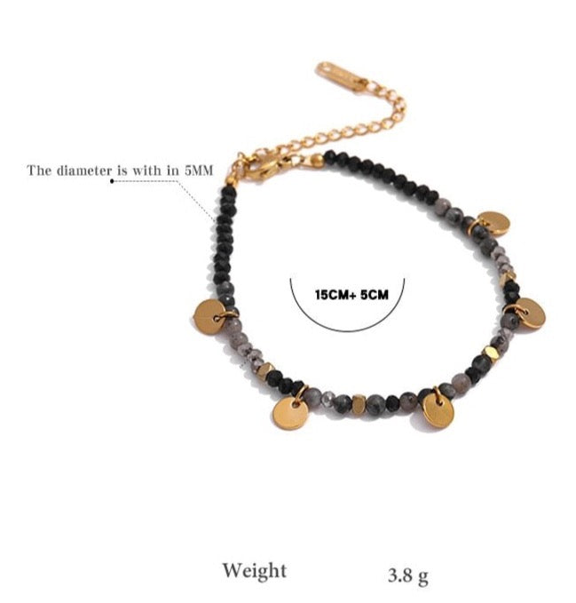 Gypsy Gemstone Bracelet - Stella Sage