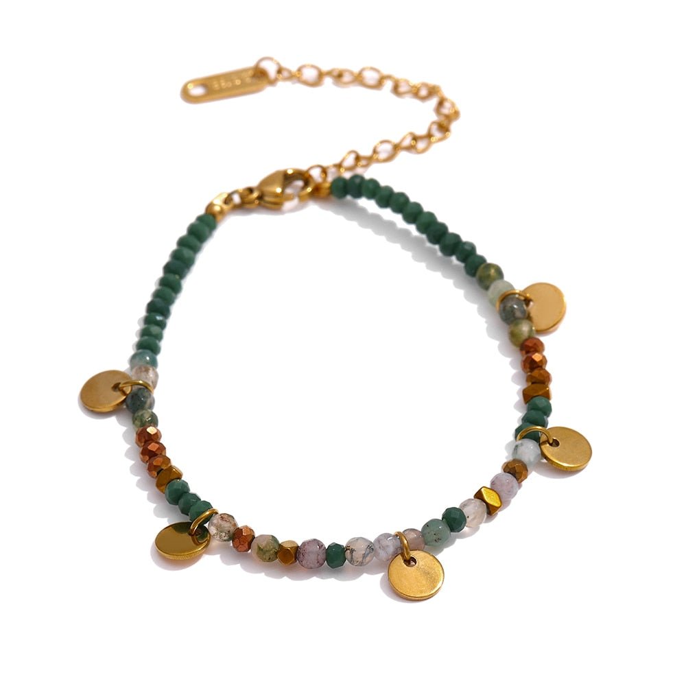 Gypsy Gemstone Bracelet - Stella Sage