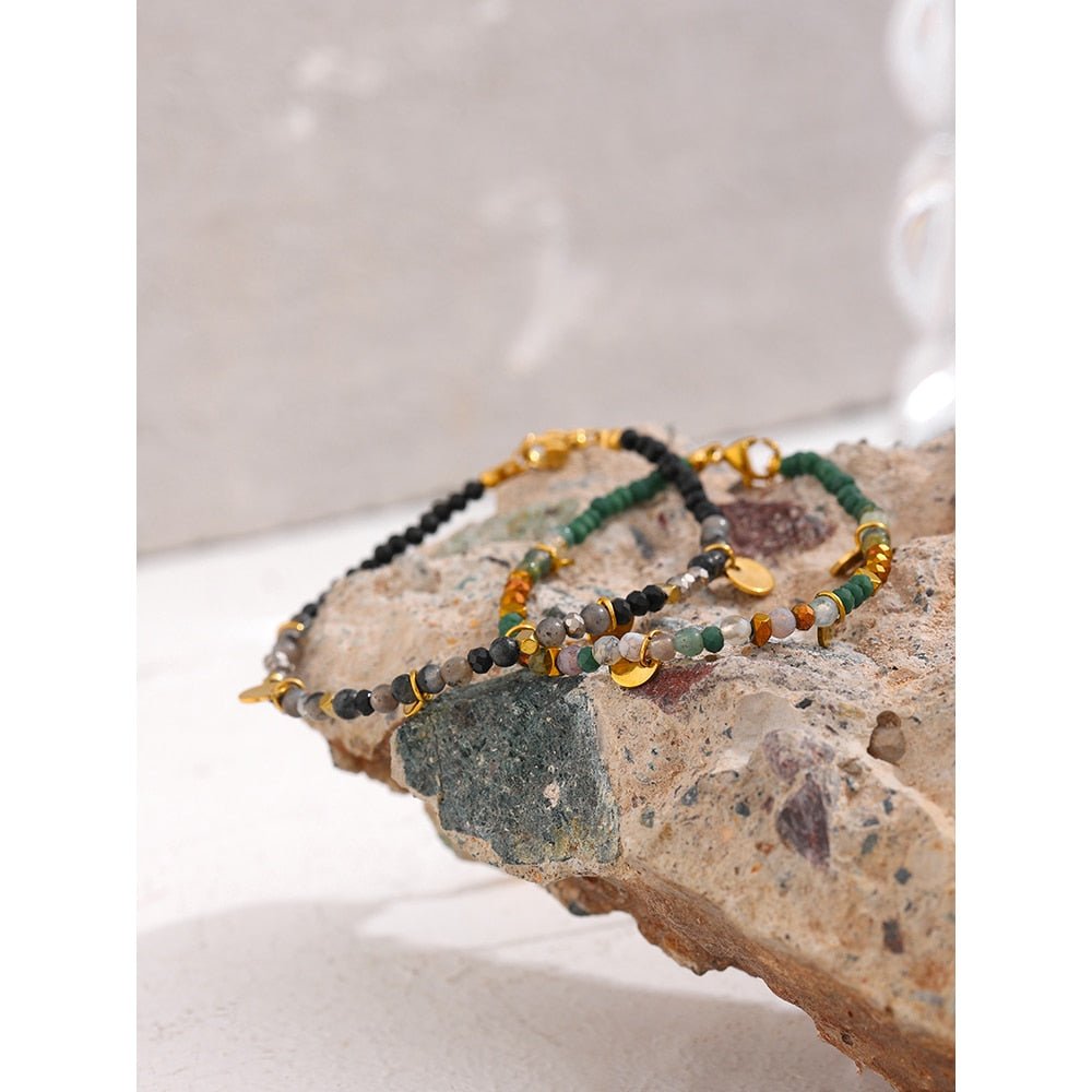 Gypsy Gemstone Bracelet - Stella Sage