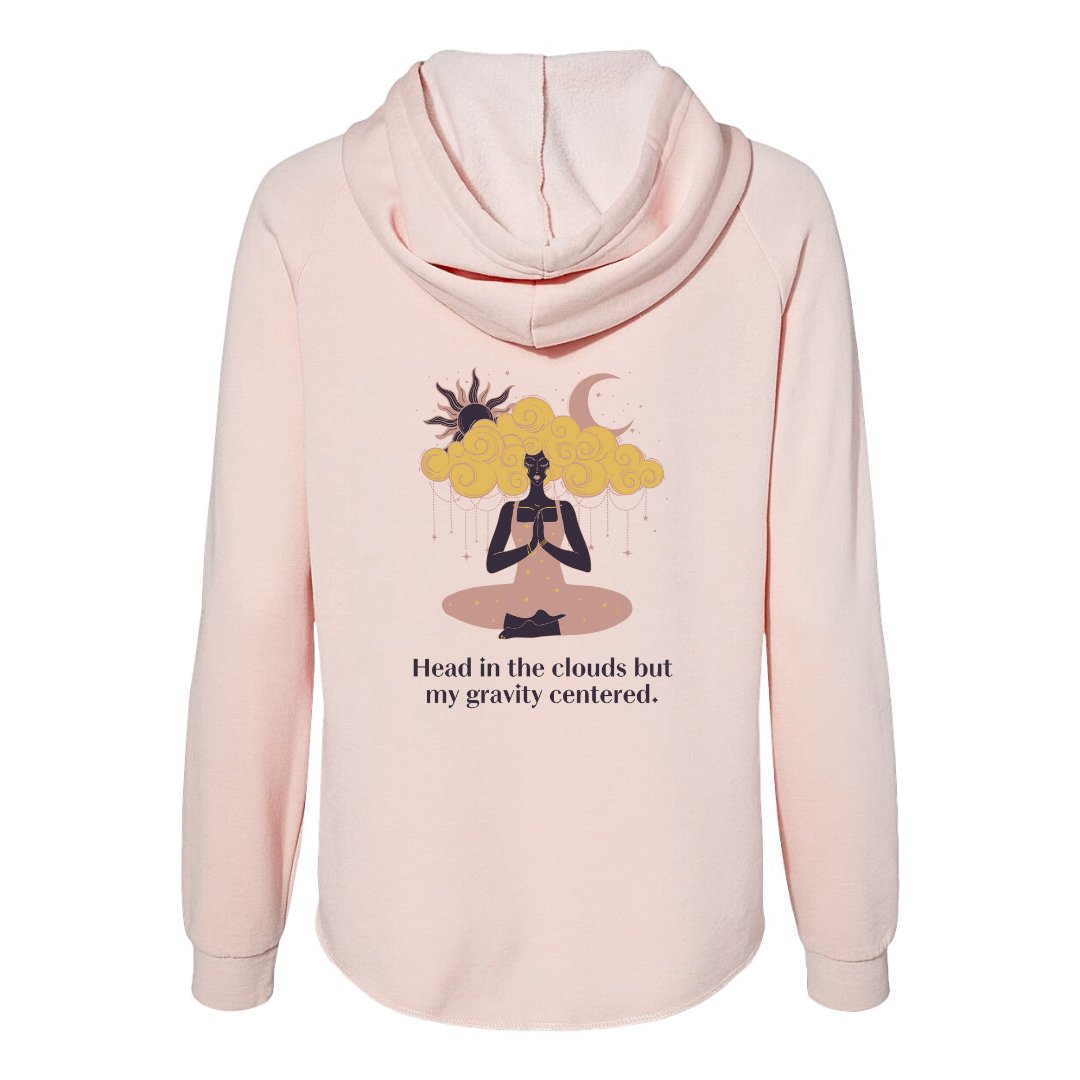 Head in the Clouds Lightweight Zip Hoodie - Stella Sage