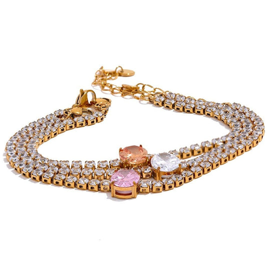 Hollywood Glam Diamond Bracelet - Stella Sage