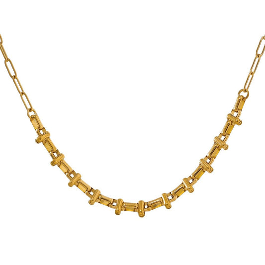 Inner Intersection Chain Necklace
