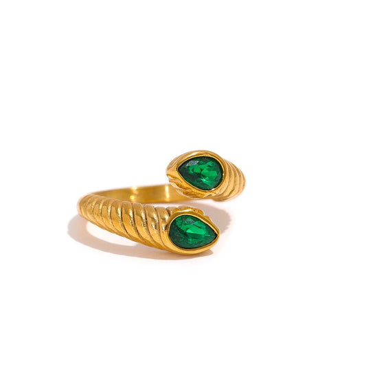 Let it be Green Ring - Stella Sage