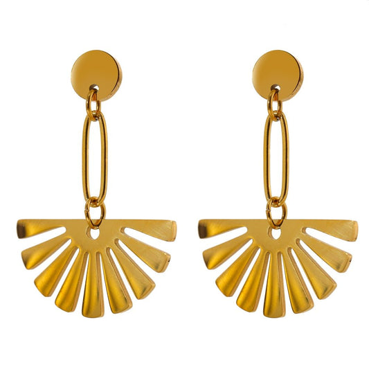 Mod Monstera Earrings