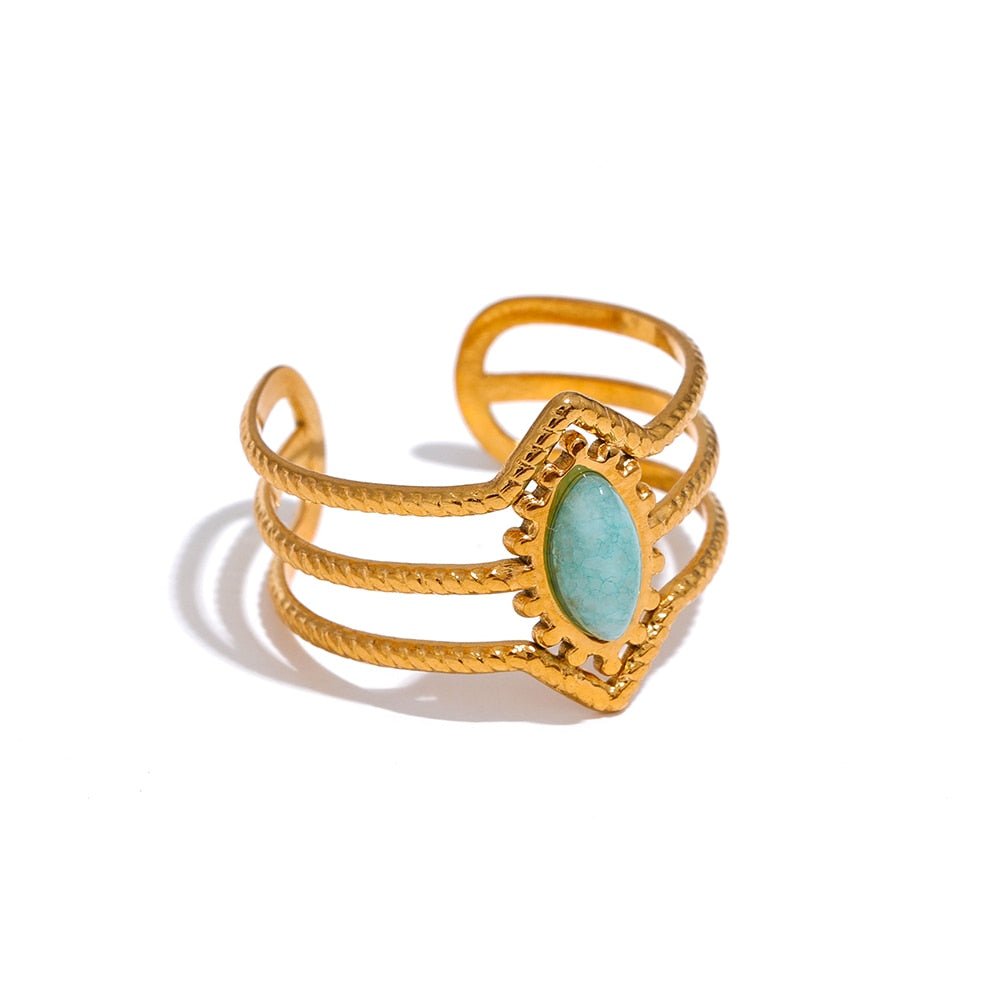 Naturally Banded Rings - Stella Sage