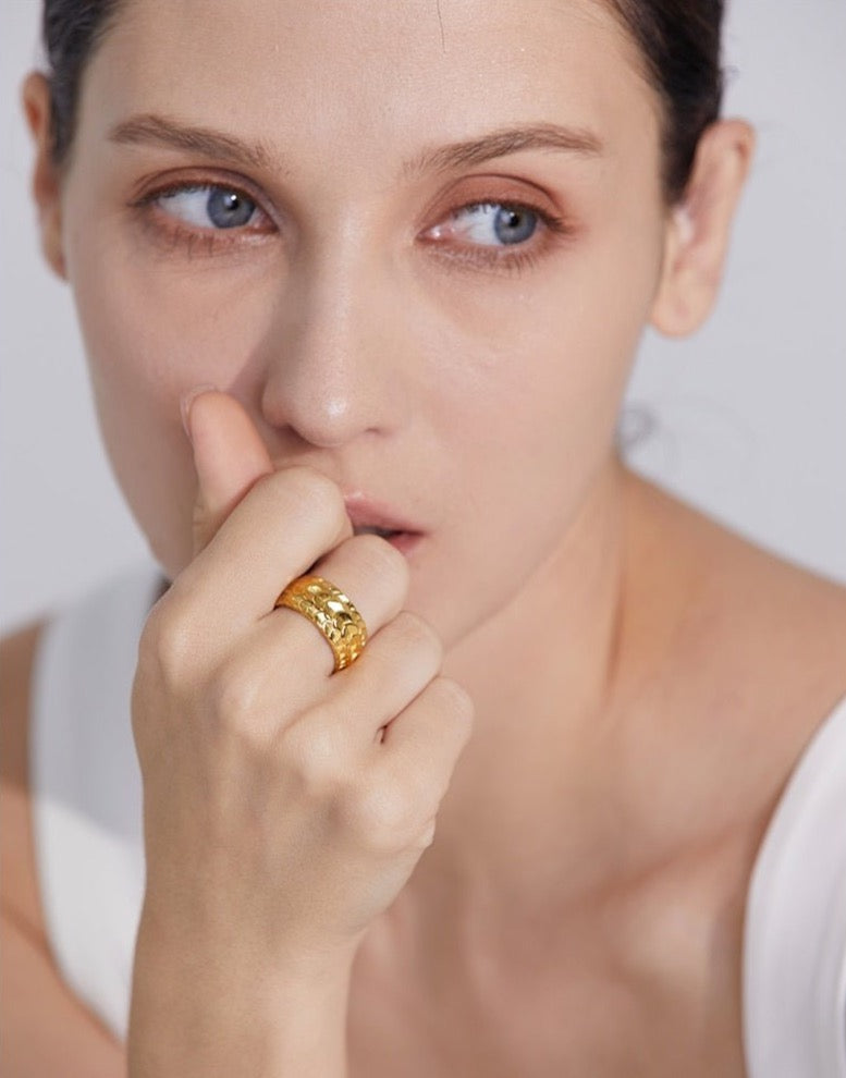 Snake Skin Ring - Stella Sage
