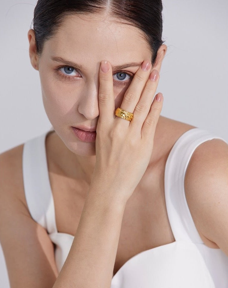 Snake Skin Ring - Stella Sage