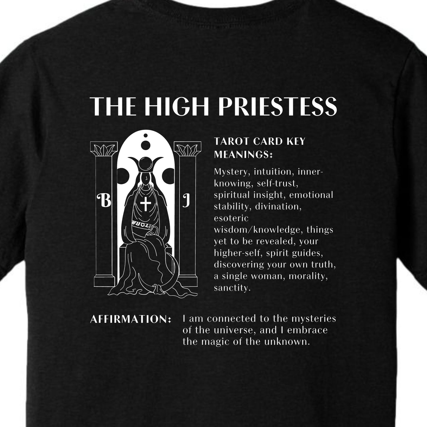 The High Priestess T-Shirt - Stella Sage