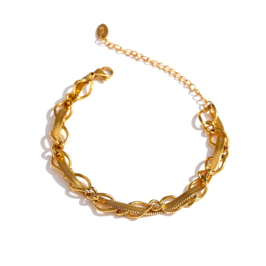 Threaded Chain Bracelet - Stella Sage