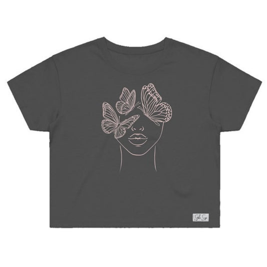 Transformative Thoughts Crop Tee - Stella Sage