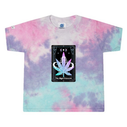 The High Priestess Tie-Dye Cropped T-Shirt