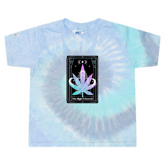 The High Priestess Tie-Dye Cropped T-Shirt