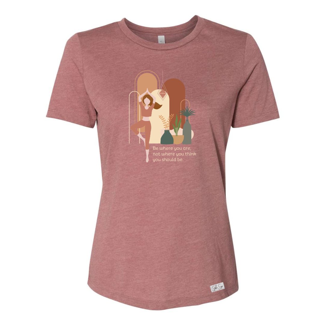 Be Present Relaxed T-Shirt - Stella Sage