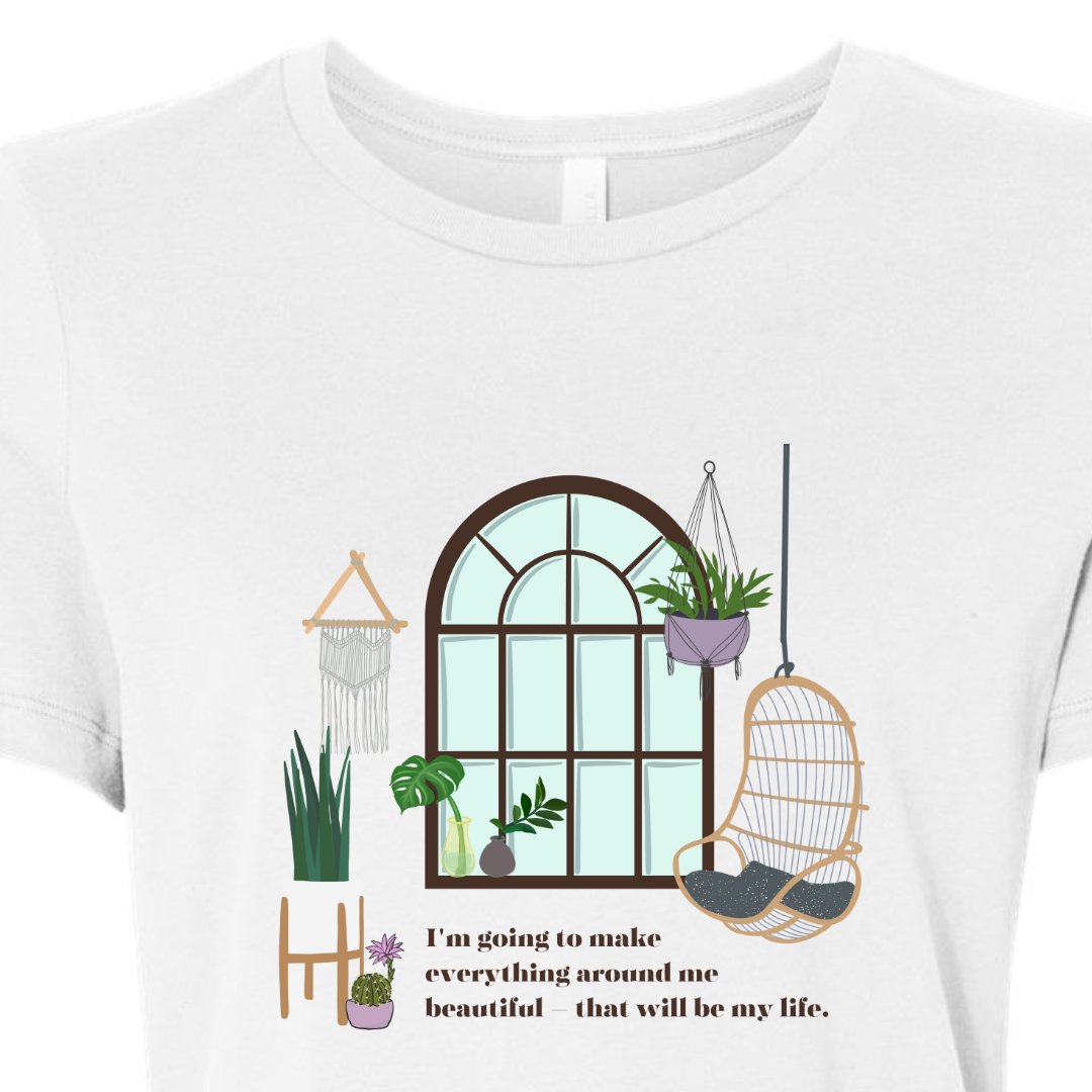 Beautiful Life Relaxed T-Shirt - Stella Sage