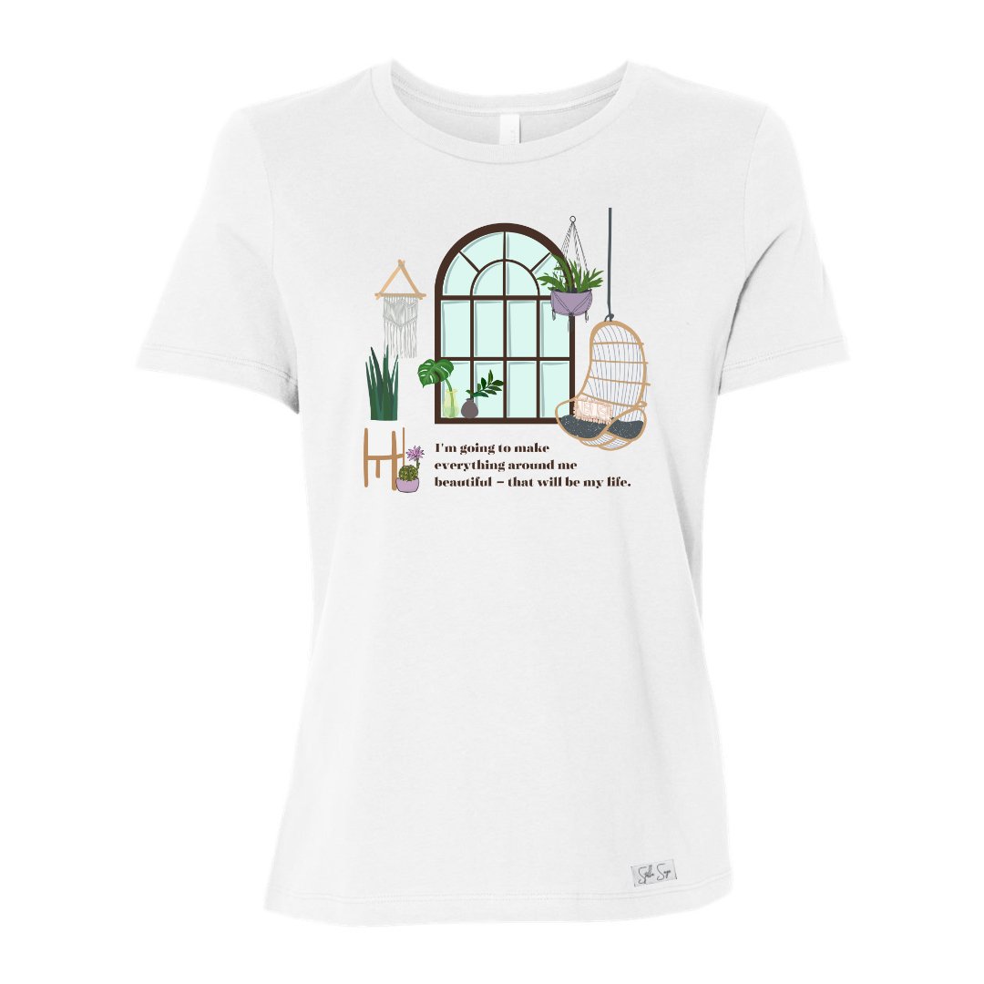 Beautiful Life Relaxed T-Shirt - Stella Sage