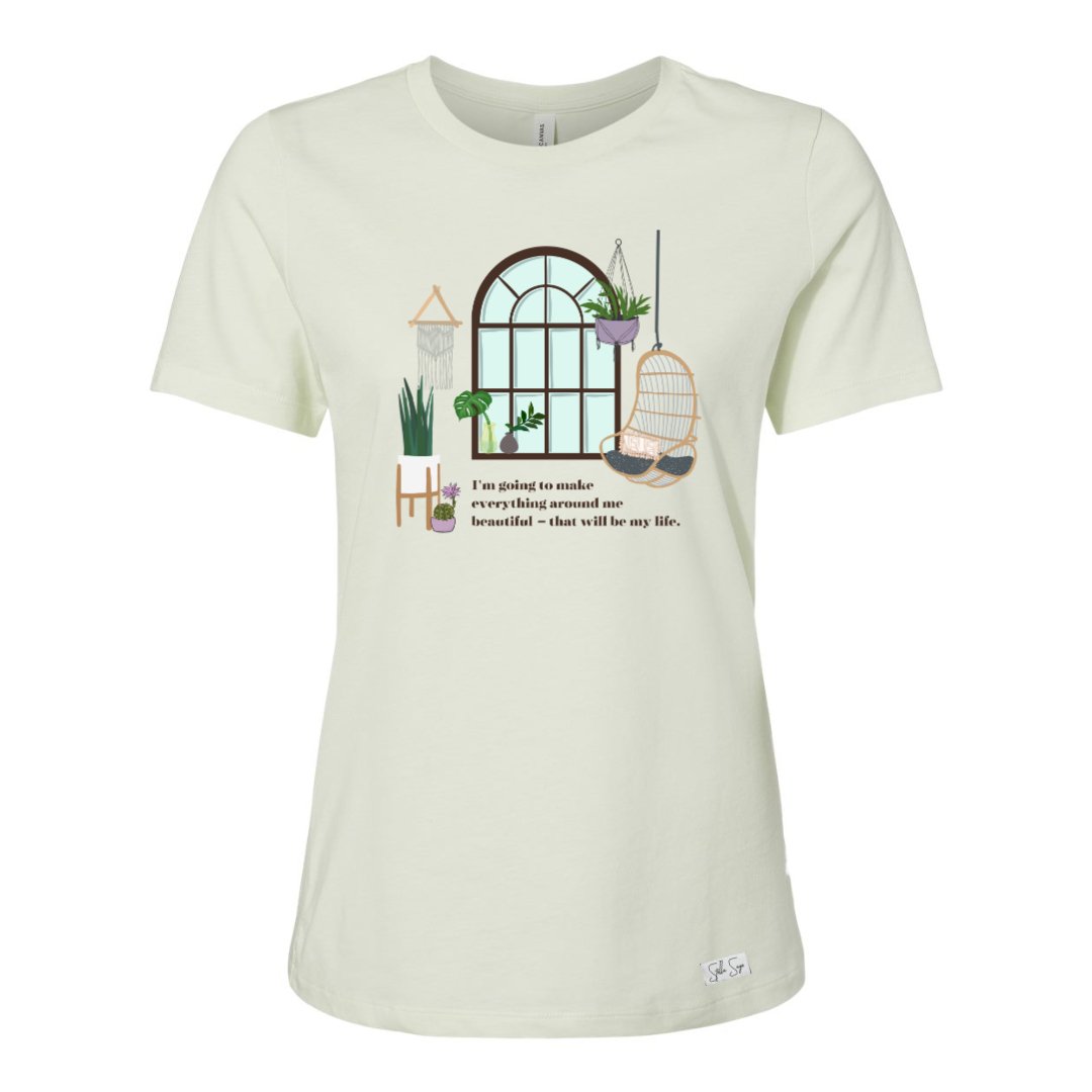 Beautiful Life Relaxed T-Shirt - Stella Sage