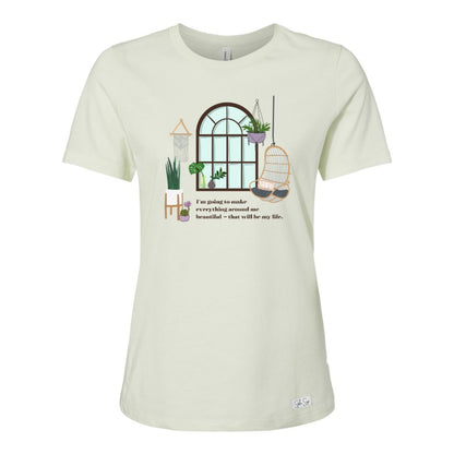 Beautiful Life Relaxed T-Shirt - Stella Sage