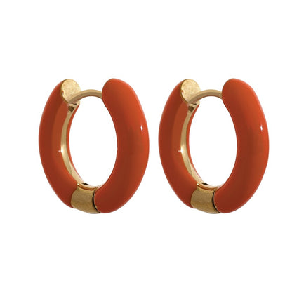 Color Pop Hoop Earrings - Stella Sage