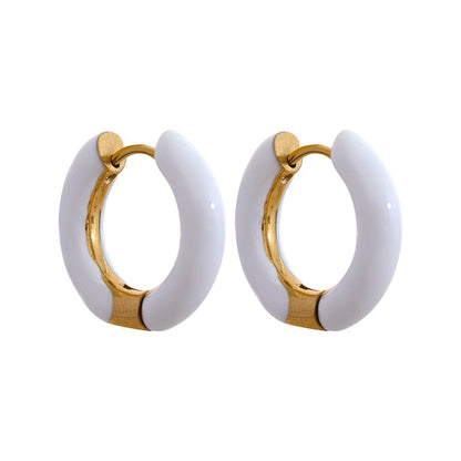 Color Pop Hoop Earrings - Stella Sage