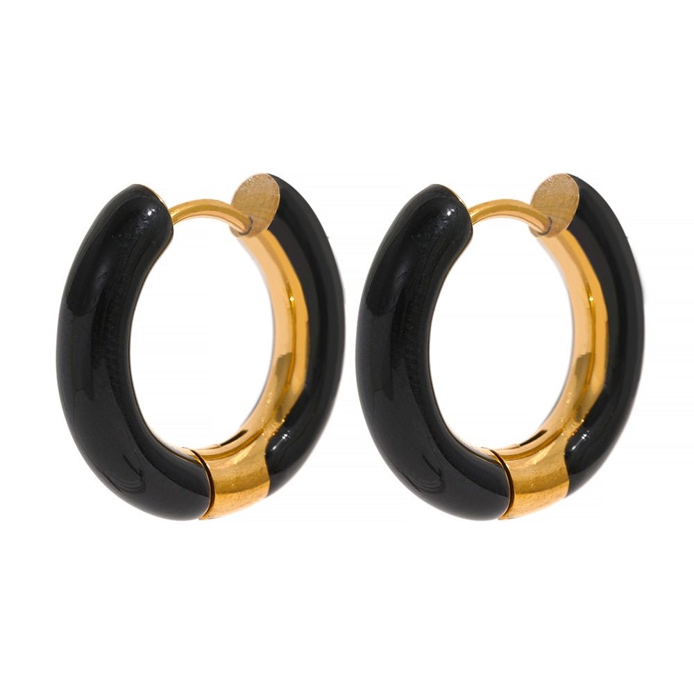 Color Pop Hoop Earrings - Stella Sage