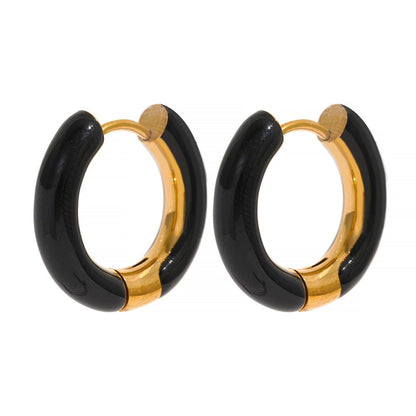 Color Pop Hoop Earrings - Stella Sage