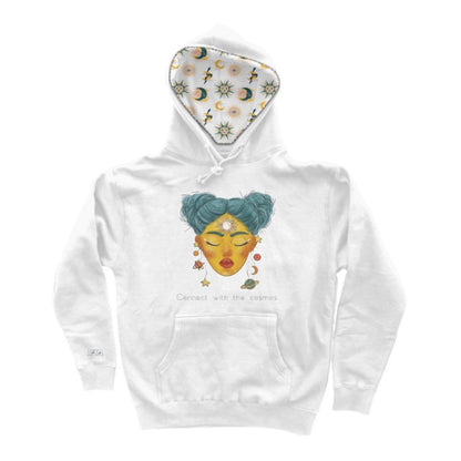 Comic Cosmos Lined Hood Hoodie - Stella Sage