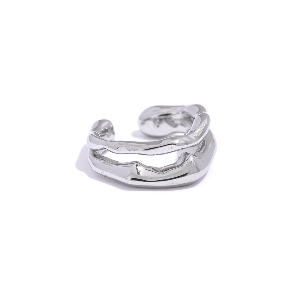 Double Sterling Cartilage Cuff - Stella Sage
