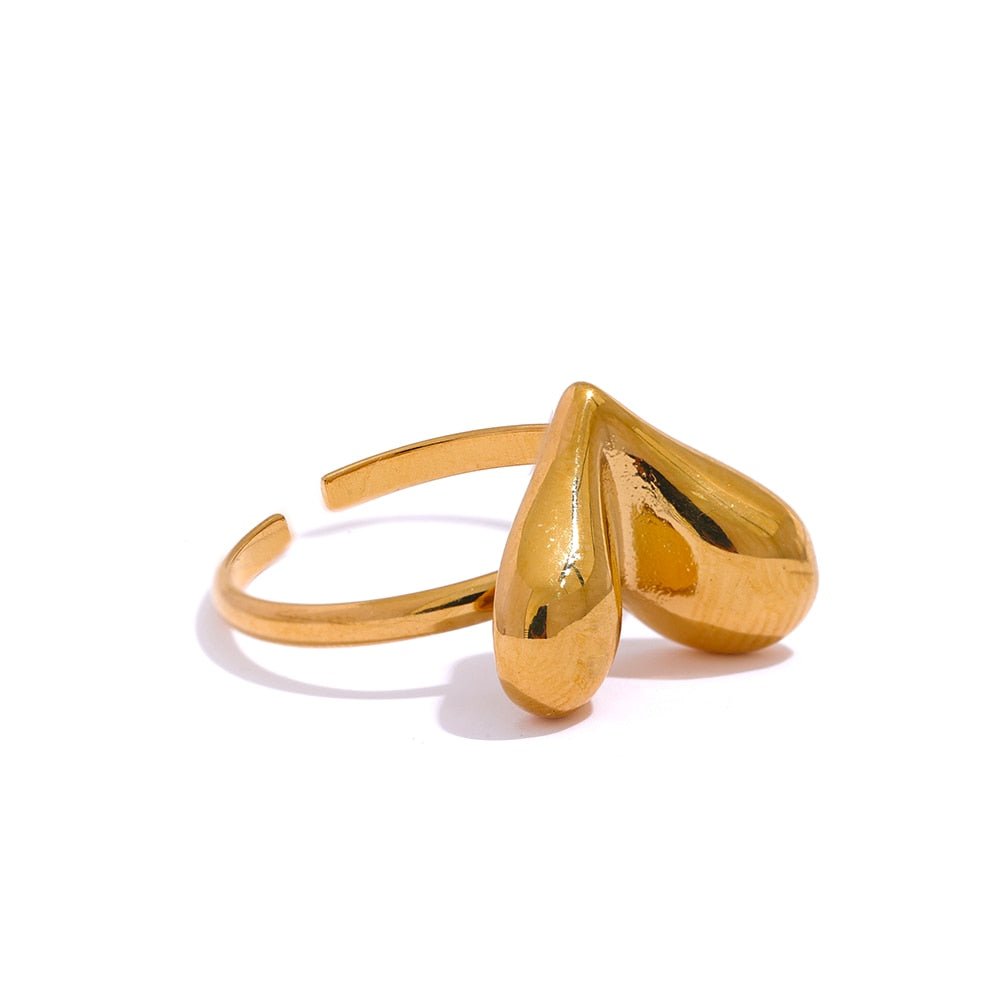 Graffiti Heart Ring - Stella Sage