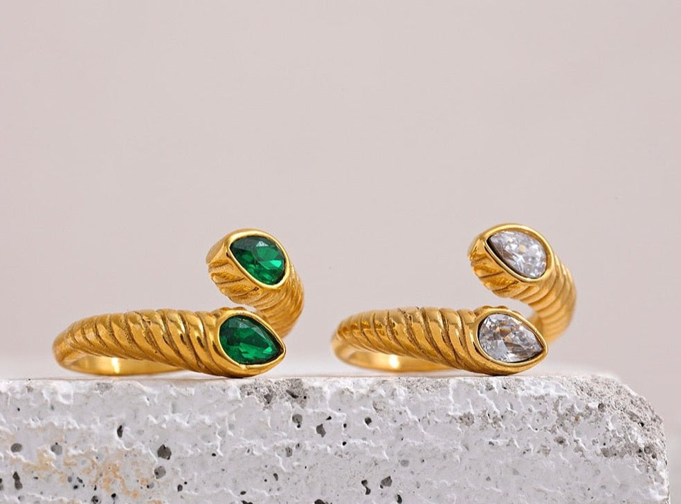 Let it be Green Ring - Stella Sage