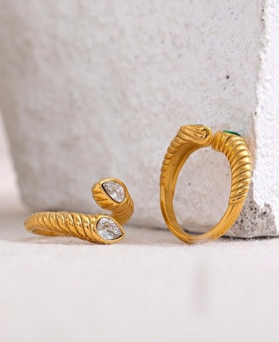 Let it be Green Ring - Stella Sage