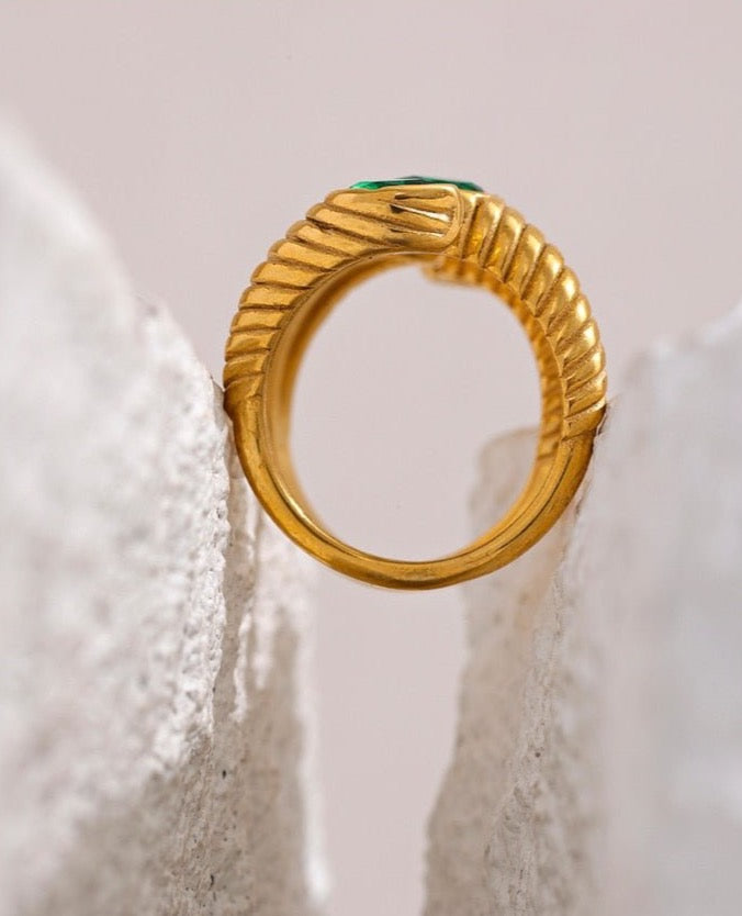 Let it be Green Ring - Stella Sage