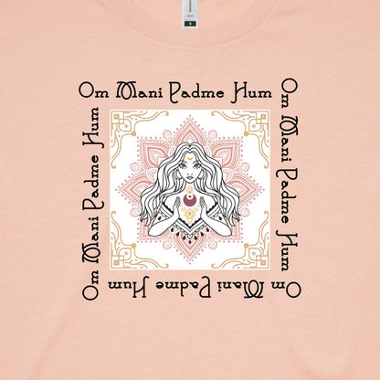 Mantra Crop Tee - Stella Sage