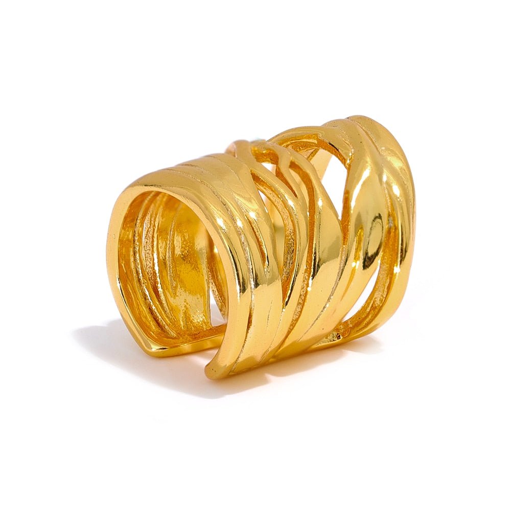 Organic Wrap Sterling Cartilage Cuff - Stella Sage