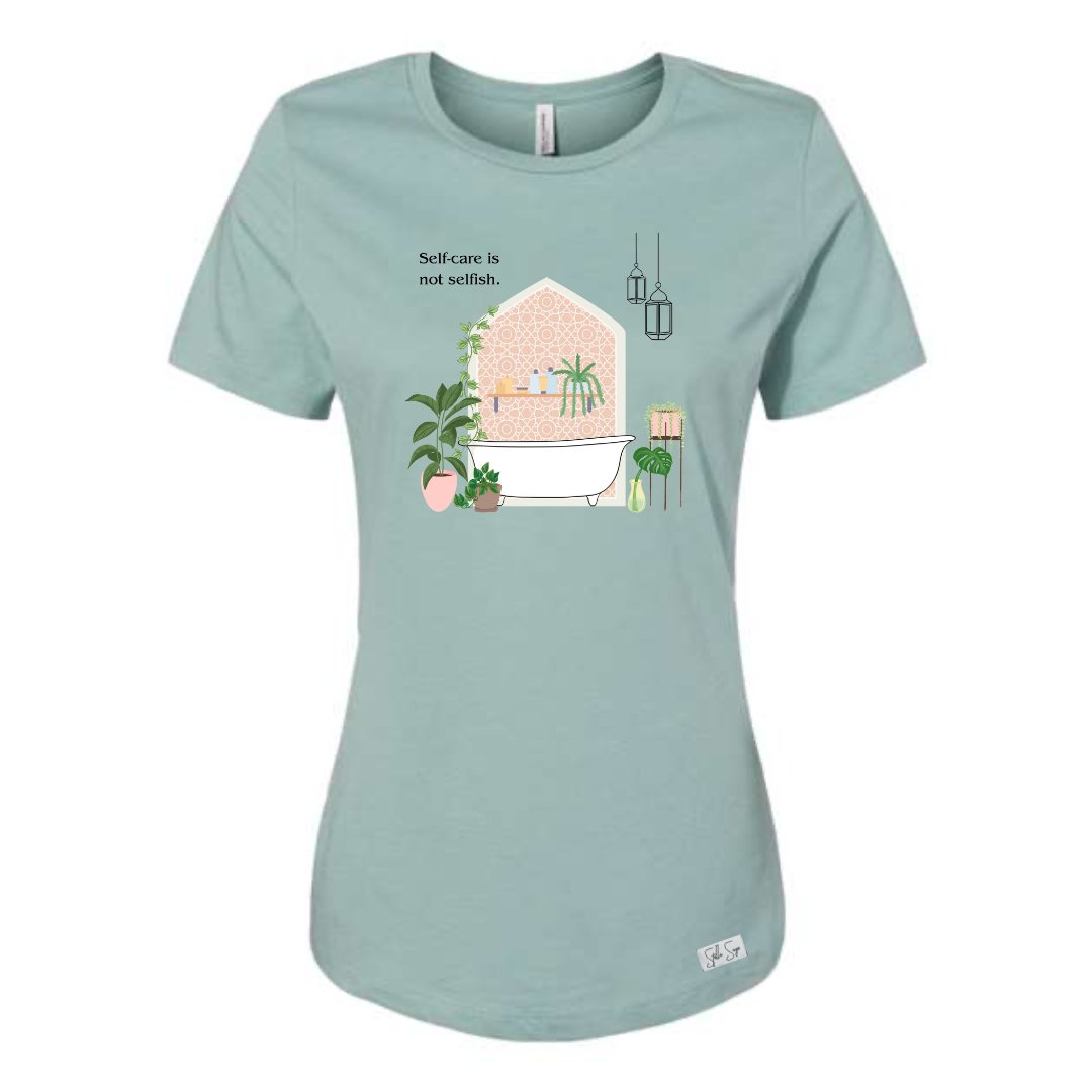 Self-Care Relaxed T-shirt - Stella Sage